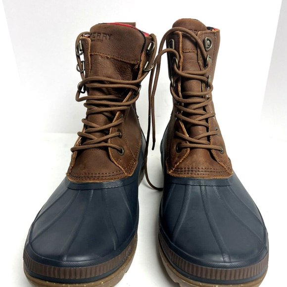 Sperry Mens Ice Bay Boot Tan Size 13 M
